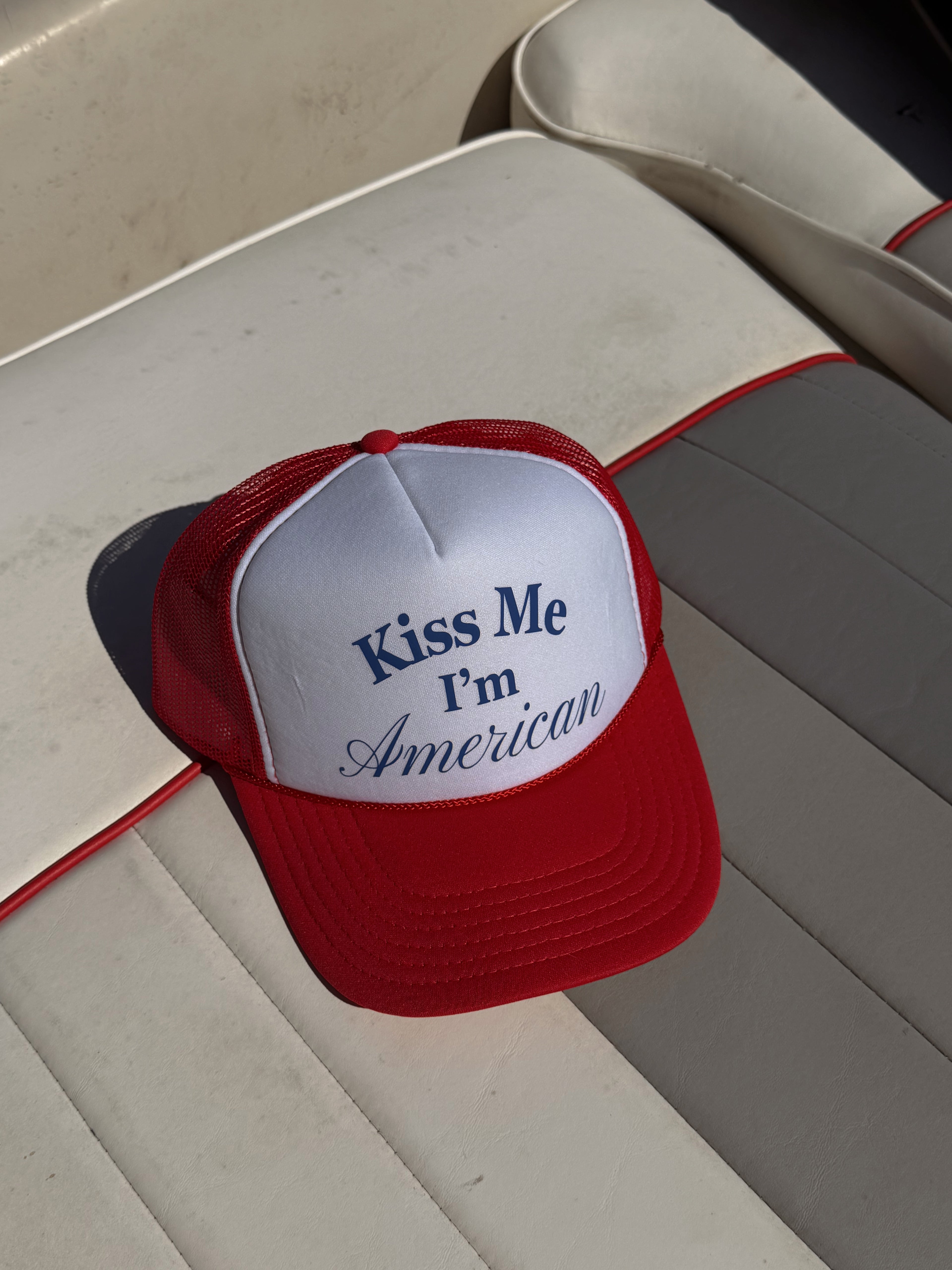 Kiss Me I’m American Hat