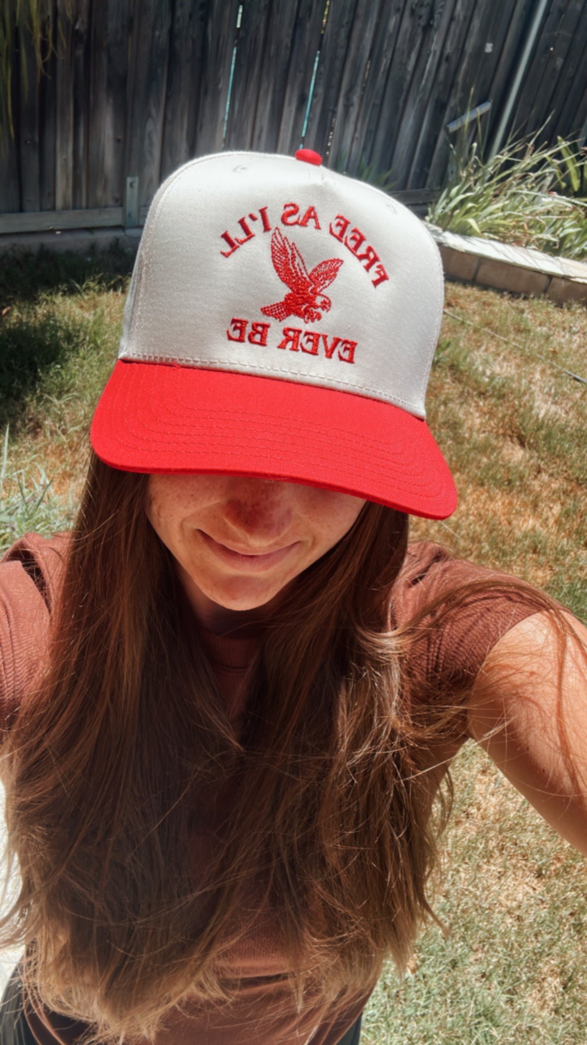 Free As I’ll Ever Be Trucker Hat