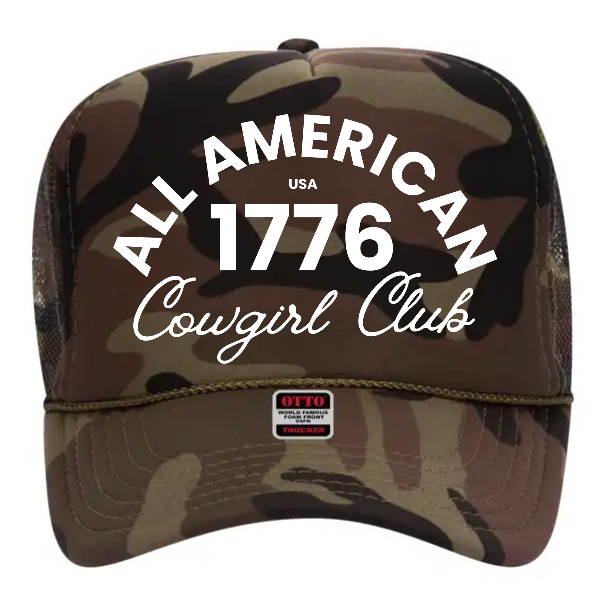 All American Cowgirl Club Trucker Hat