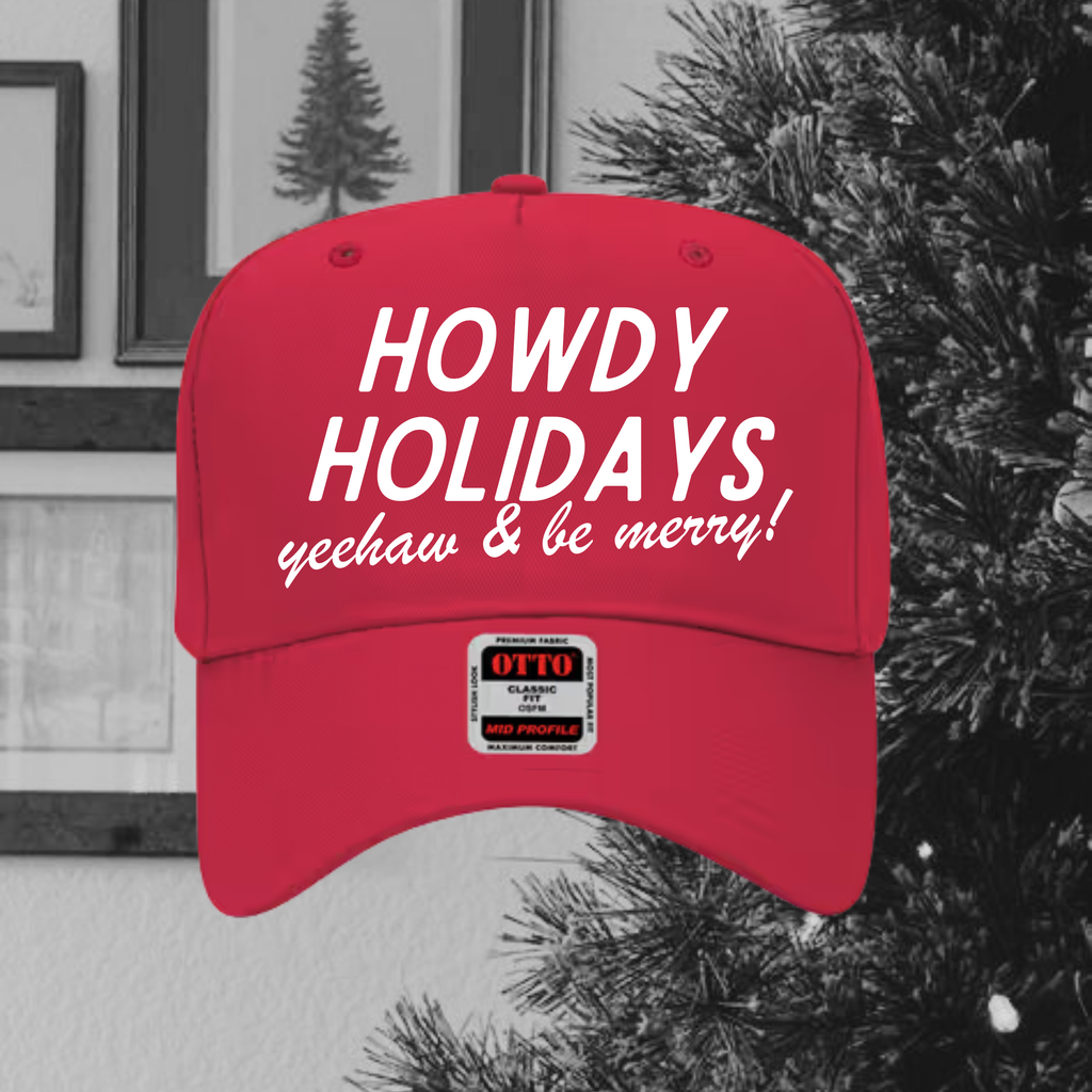 Howdy Holidays Hat