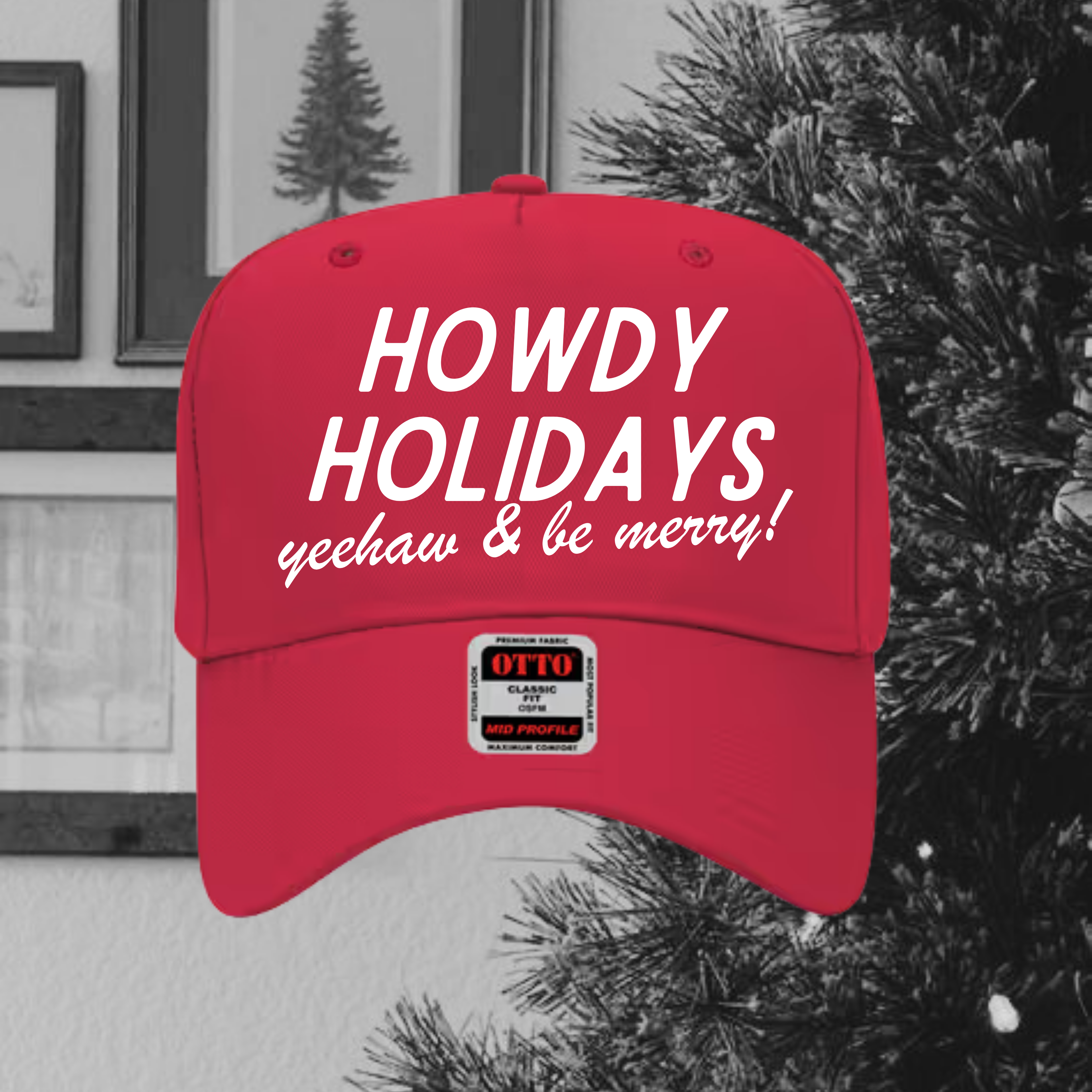 Howdy Holidays Hat