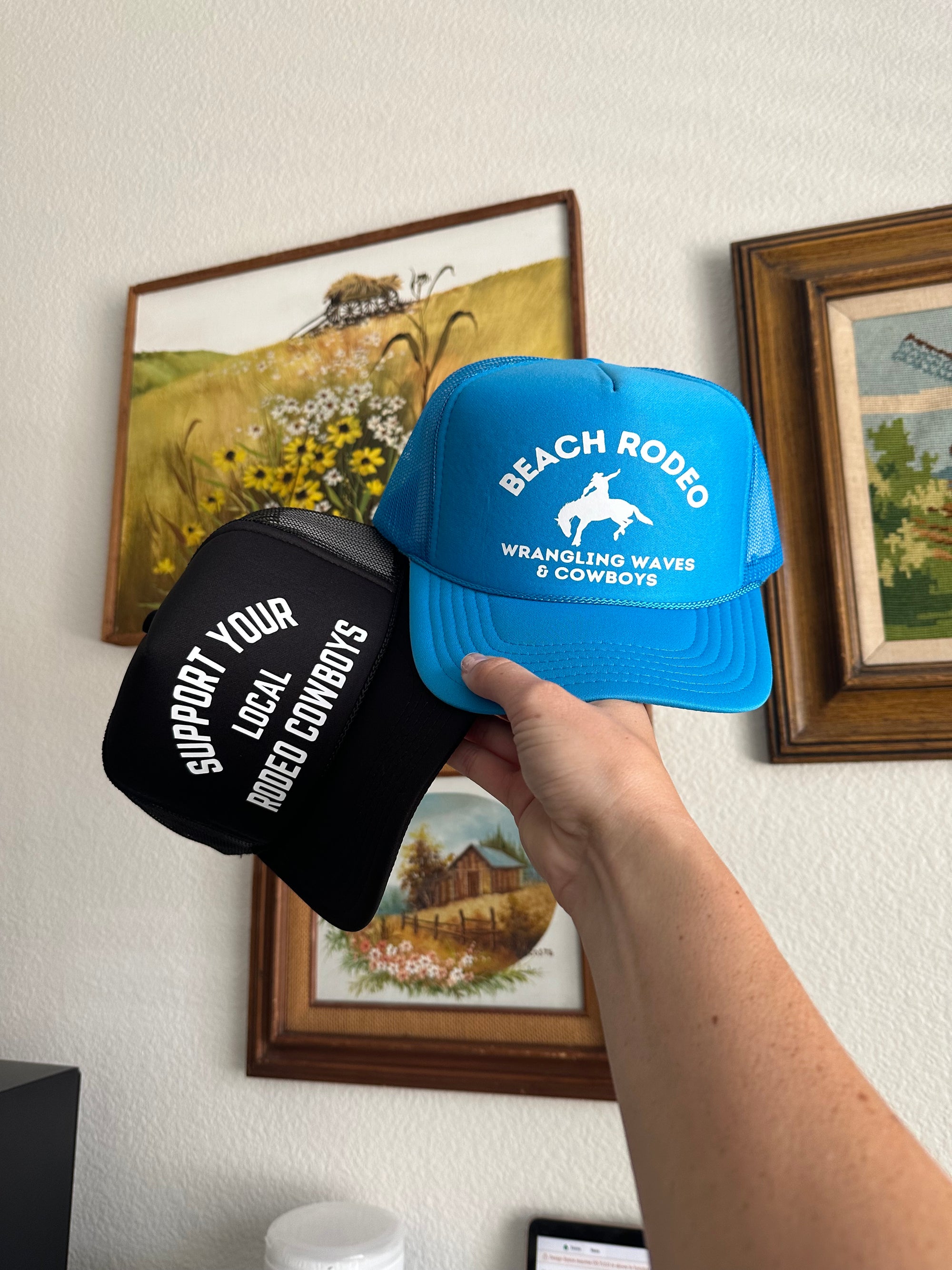 Support Your Local Cowboys Trucker Hat