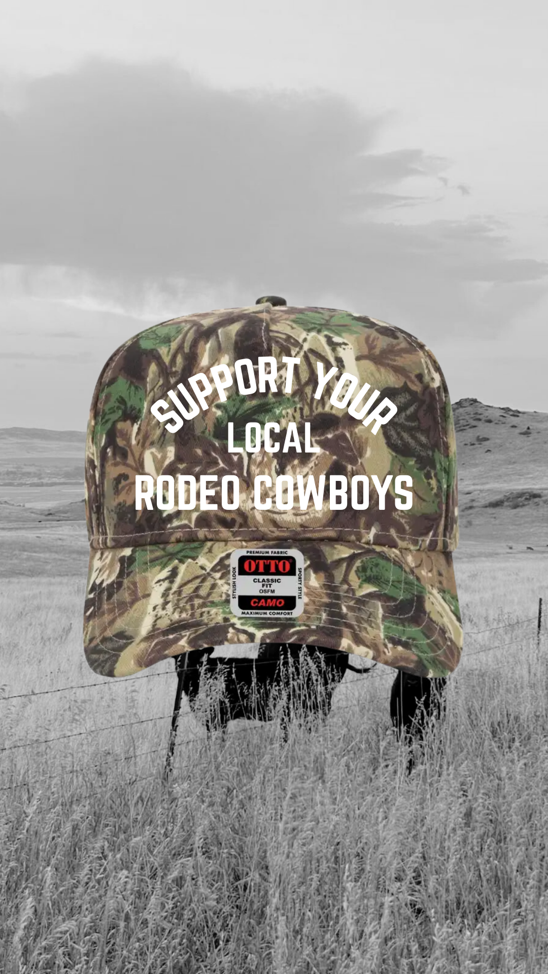 Support Your Local Cowboys Trucker Hat