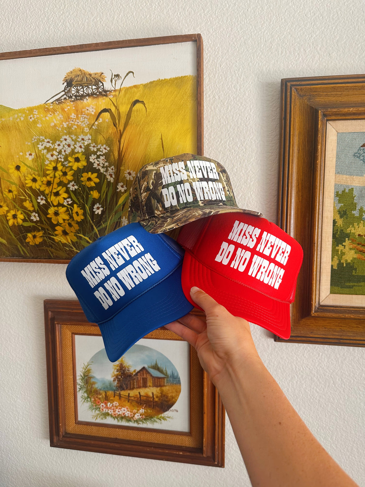 Miss Never Do No Wrong Hat