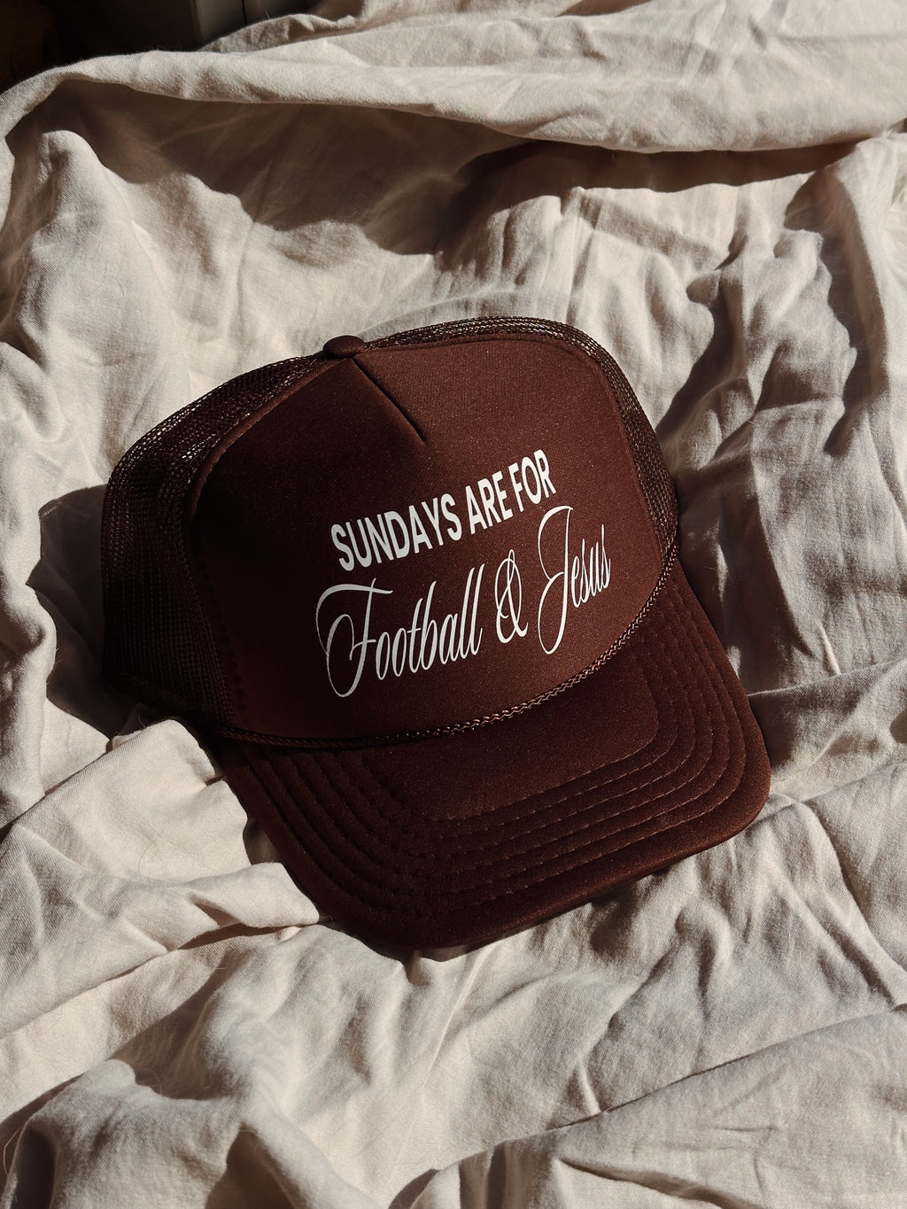 Sundays are for Football & Jesus Hat