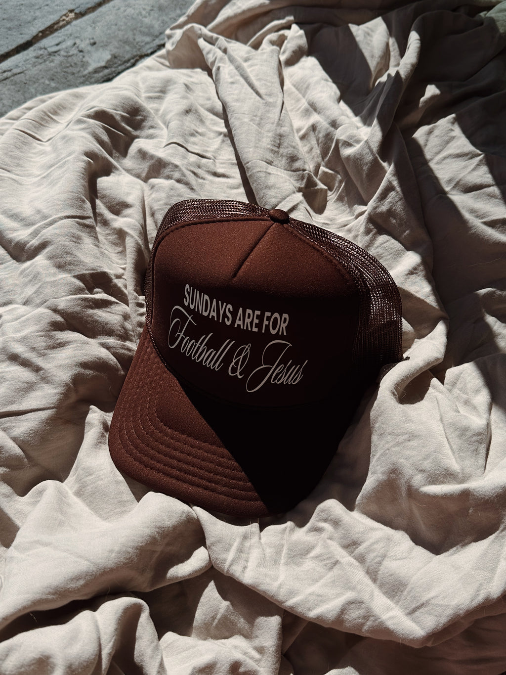 Sundays are for Football & Jesus Hat