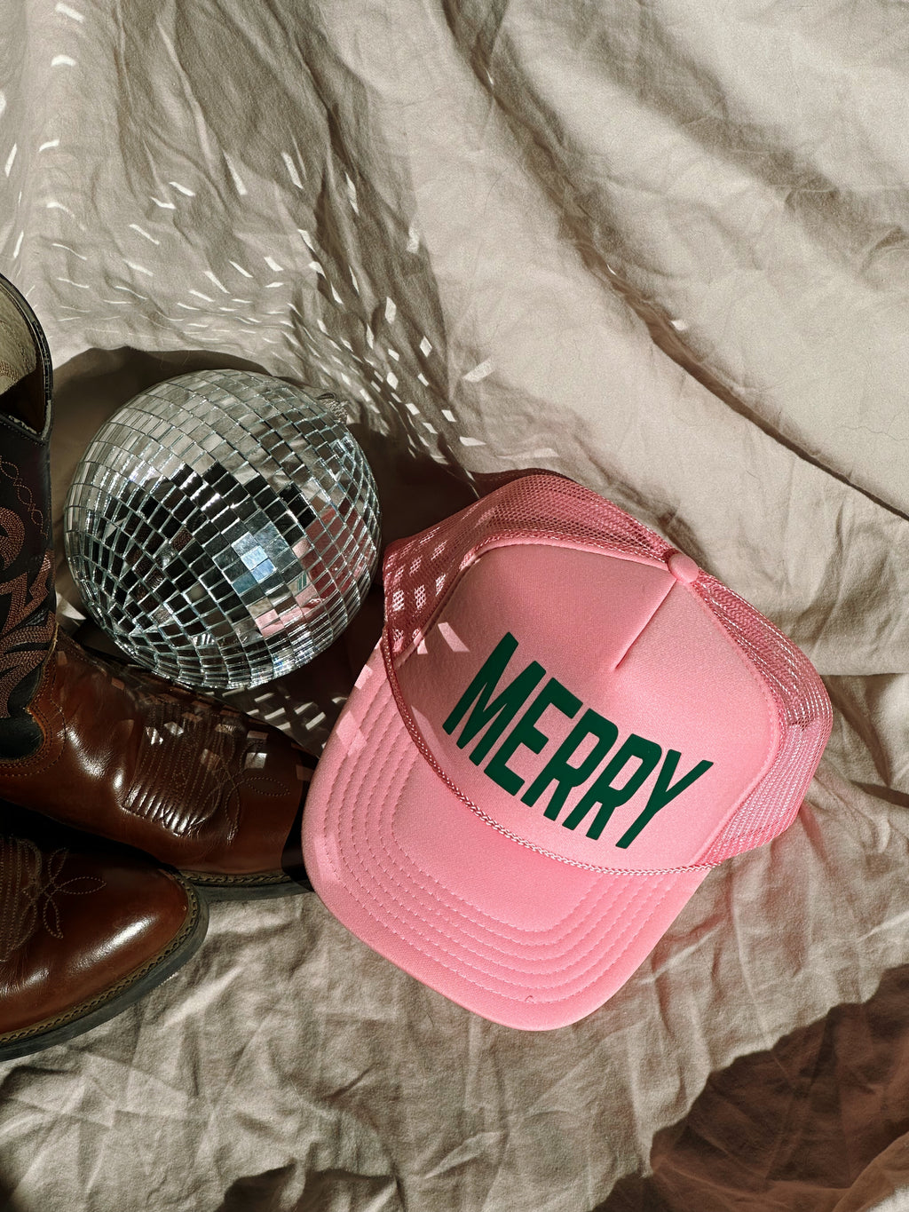 Merry Trucker Hat