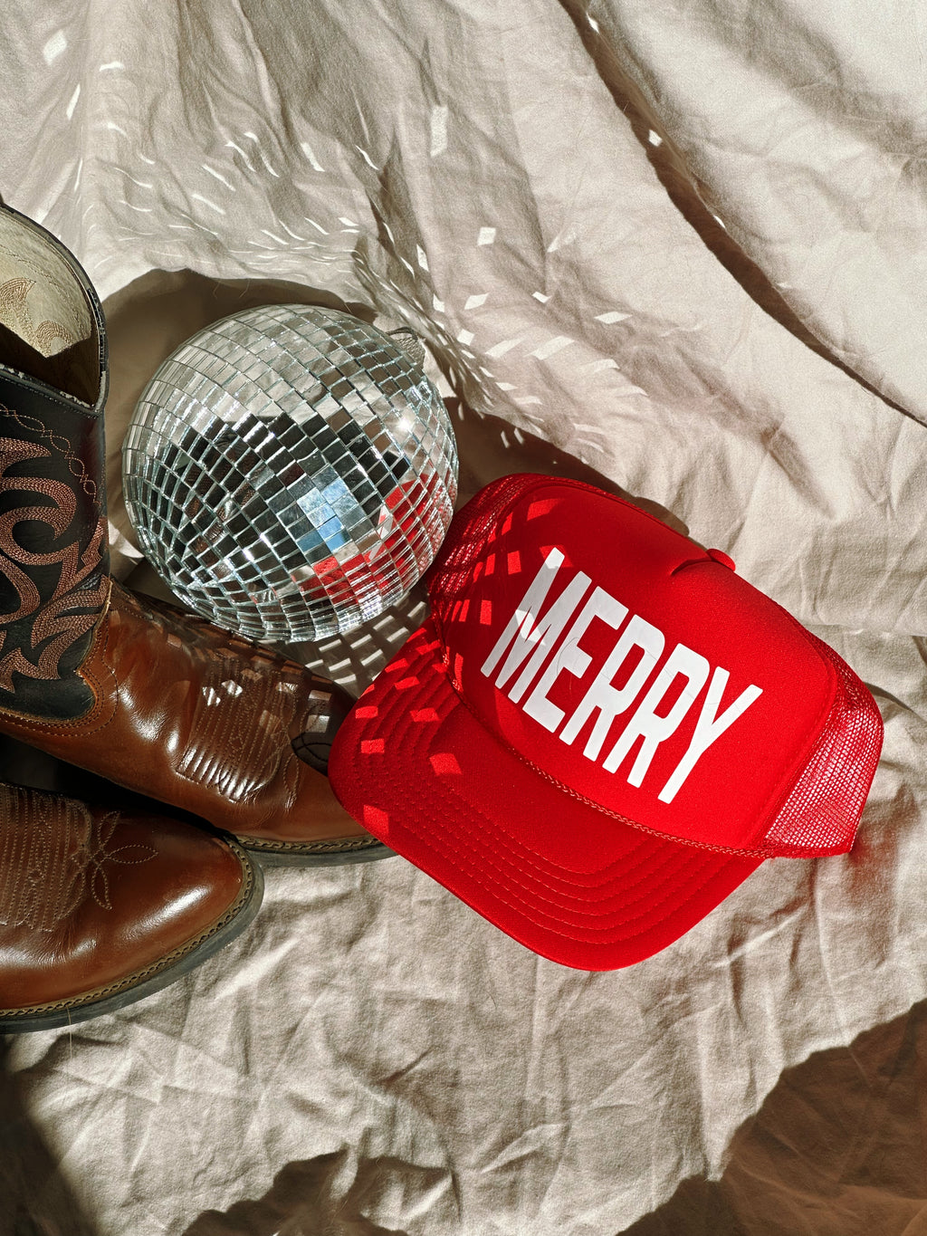 Merry Trucker Hat