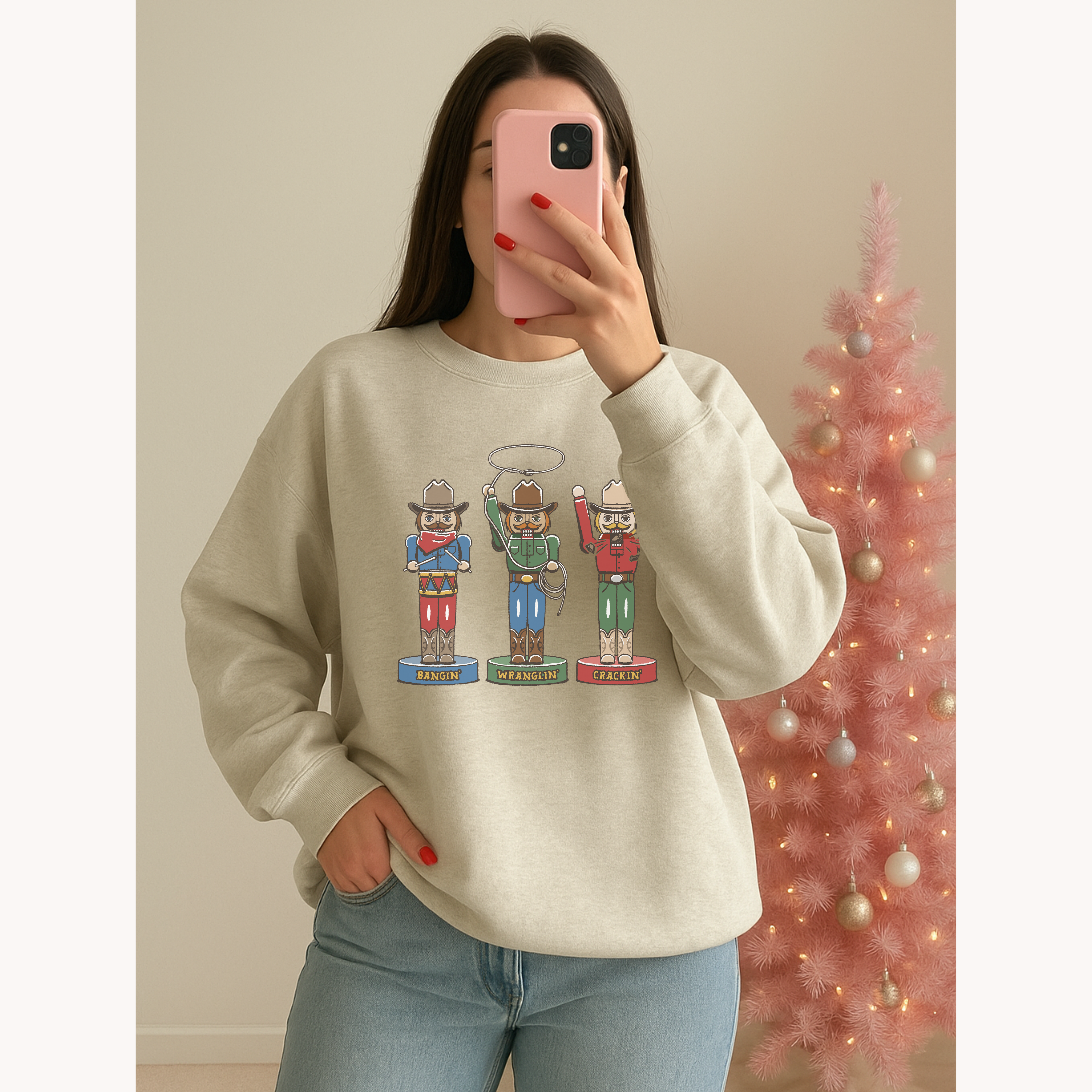 Cowboy Nutcracker Sweatshirt